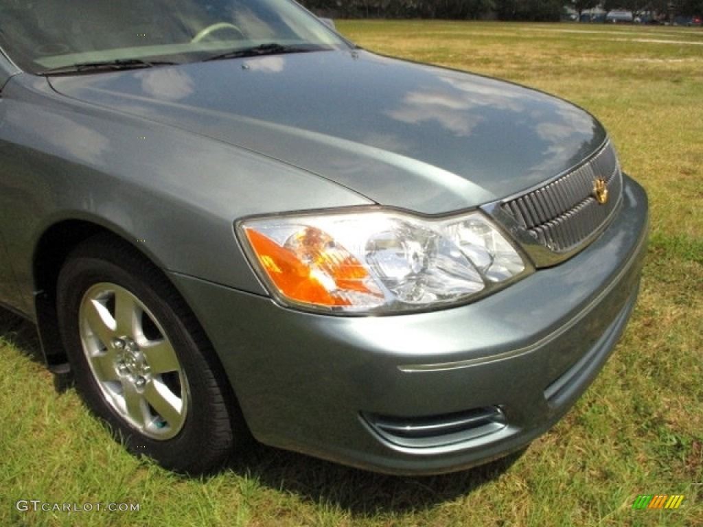 2001 Avalon XL - Silver Spruce Metallic / Ivory photo #41