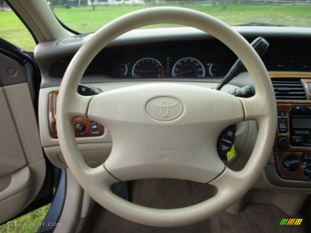 2001 Avalon XL - Silver Spruce Metallic / Ivory photo #70