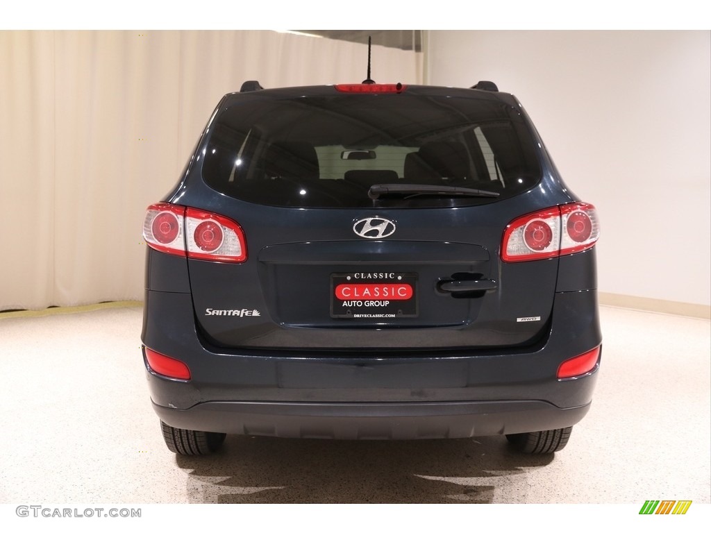 2012 Santa Fe GLS AWD - Pacific Blue Pearl / Gray photo #14