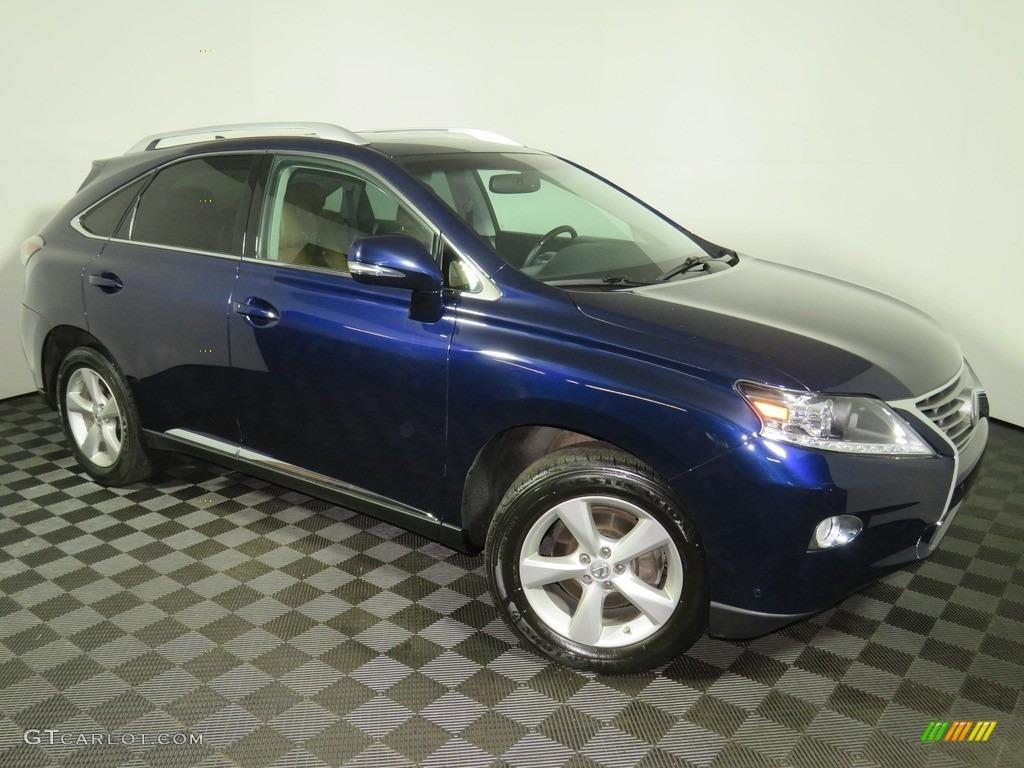2015 RX 350 AWD - Deep Sea Mica / Saddle Tan photo #2