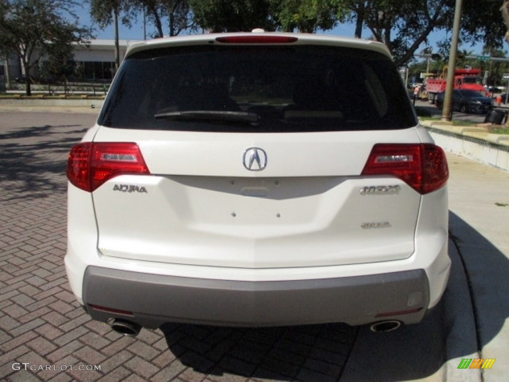 2009 MDX  - Aspen White Pearl / Parchment photo #31