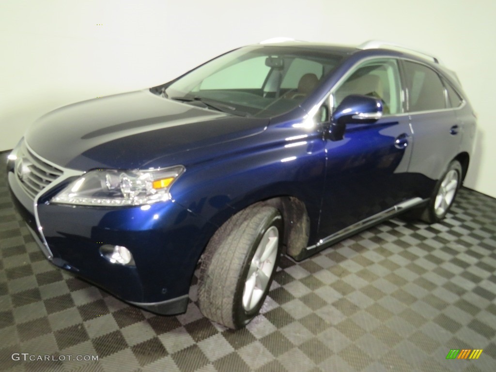 2015 RX 350 AWD - Deep Sea Mica / Saddle Tan photo #7
