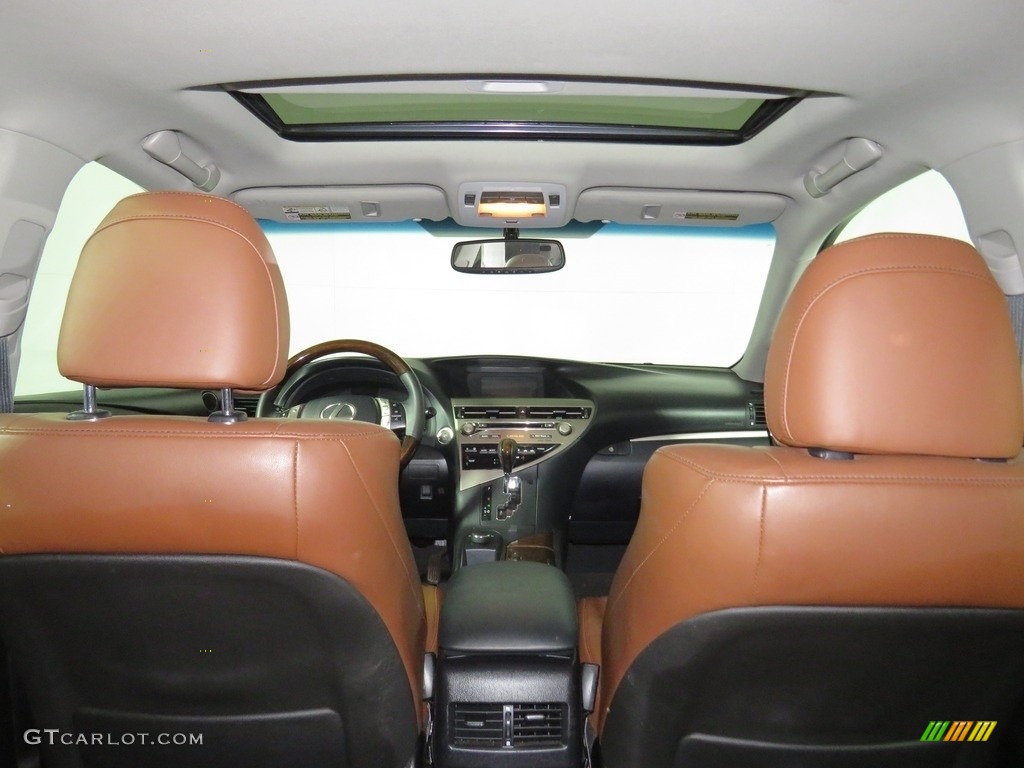 2015 RX 350 AWD - Deep Sea Mica / Saddle Tan photo #14