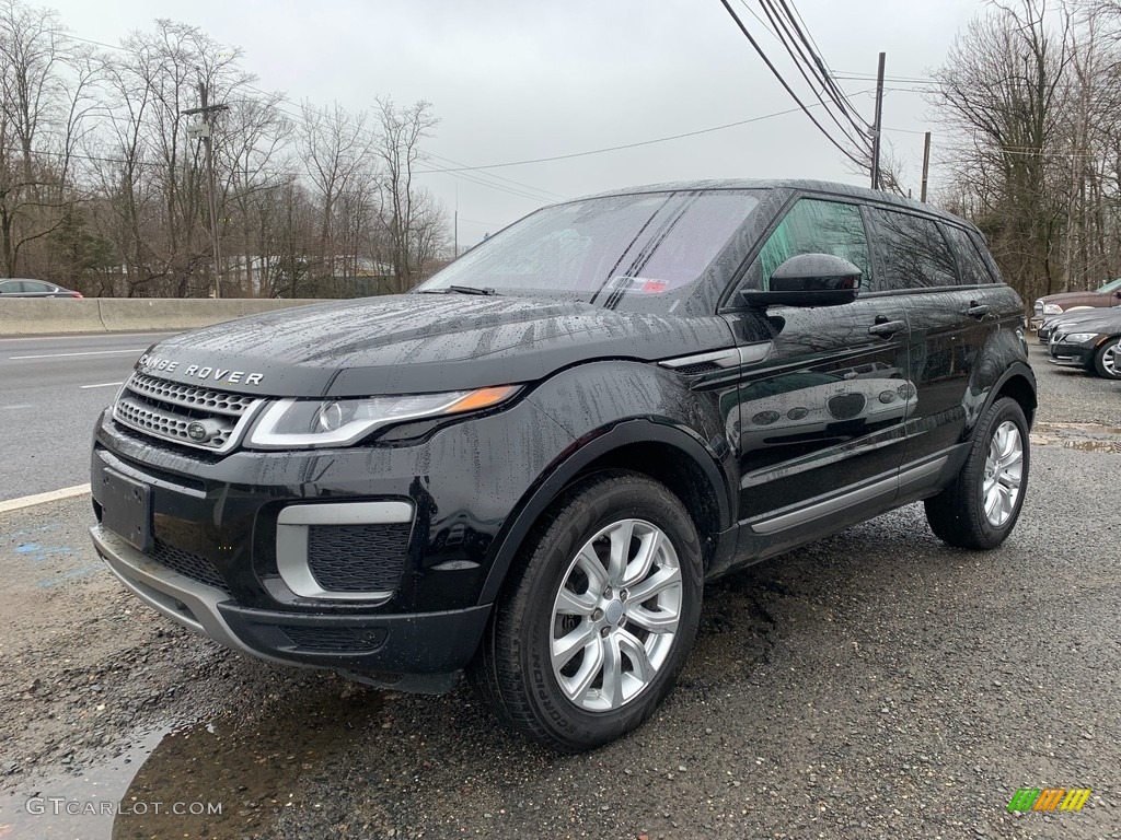 2016 Range Rover Evoque SE - Santorini Black Metalllic / Ebony/Ebony photo #7