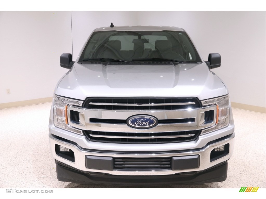 2019 F150 XLT SuperCrew - Ingot Silver / Earth Gray photo #2