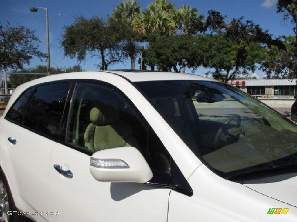 2009 MDX  - Aspen White Pearl / Parchment photo #57