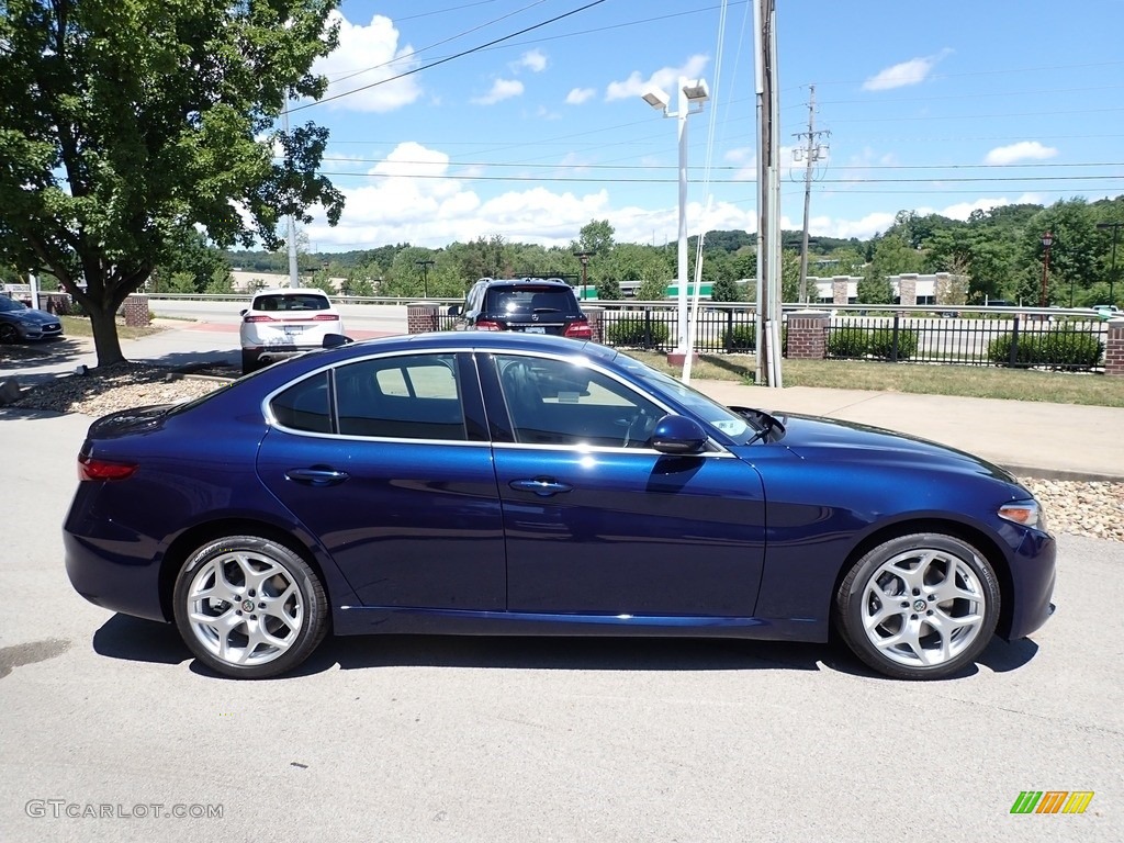 Montecarlo Blue Metallic 2020 Alfa Romeo Giulia TI AWD Exterior Photo #138941067