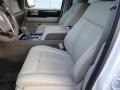2017 Lincoln Navigator Medium Light Stone Interior Front Seat Photo