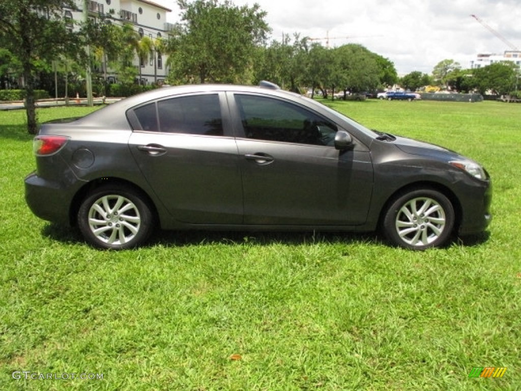 Graphite Mica 2012 Mazda MAZDA3 i Grand Touring 4 Door Exterior Photo #138941405