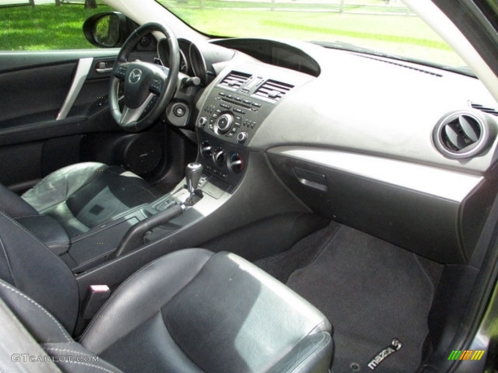 2012 Mazda MAZDA3 i Grand Touring 4 Door Black Dashboard Photo #138941420