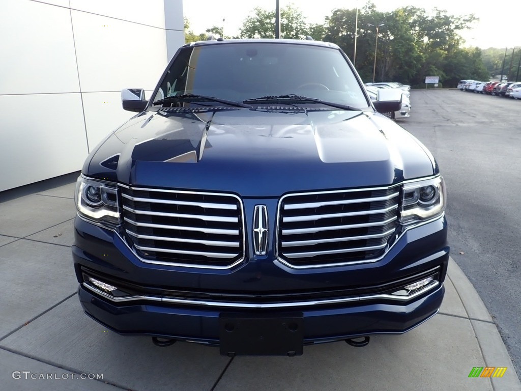 Midnight Sapphire Blue 2017 Lincoln Navigator Select 4x4 Exterior Photo #138941762