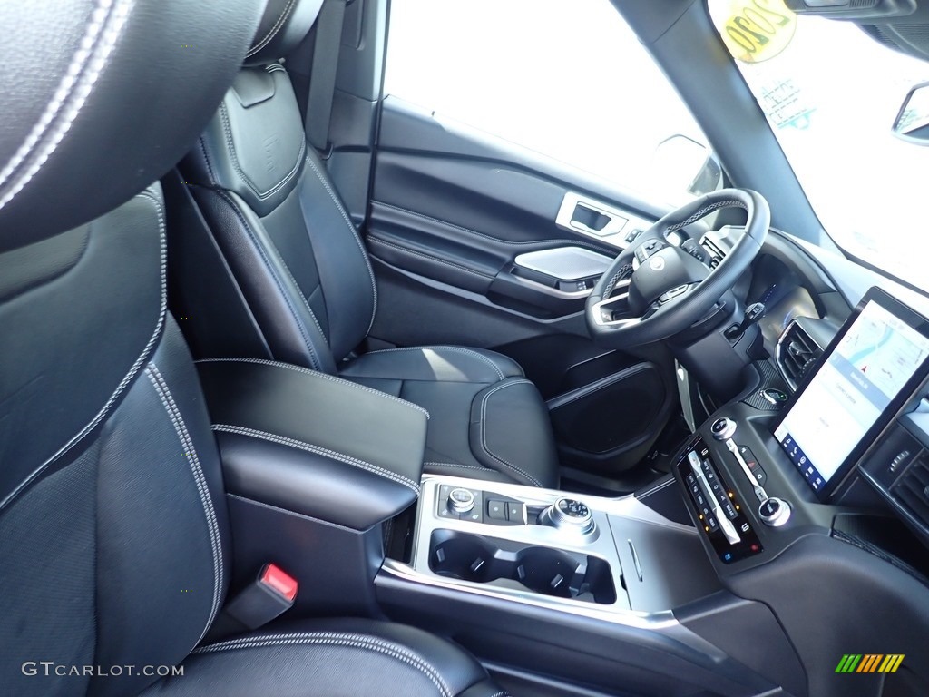 2020 Explorer ST 4WD - Star White Metallic Tri-Coat / Ebony photo #10