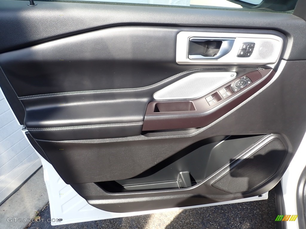 2020 Explorer ST 4WD - Star White Metallic Tri-Coat / Ebony photo #13