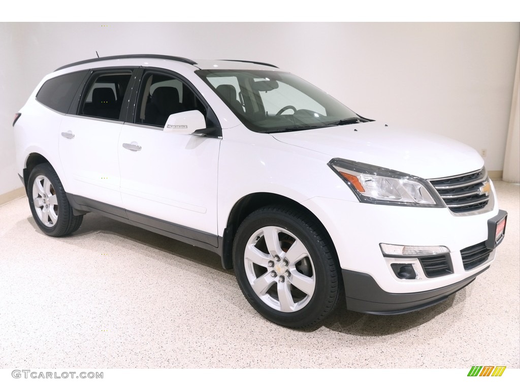 2017 Traverse LT - Summit White / Ebony photo #1
