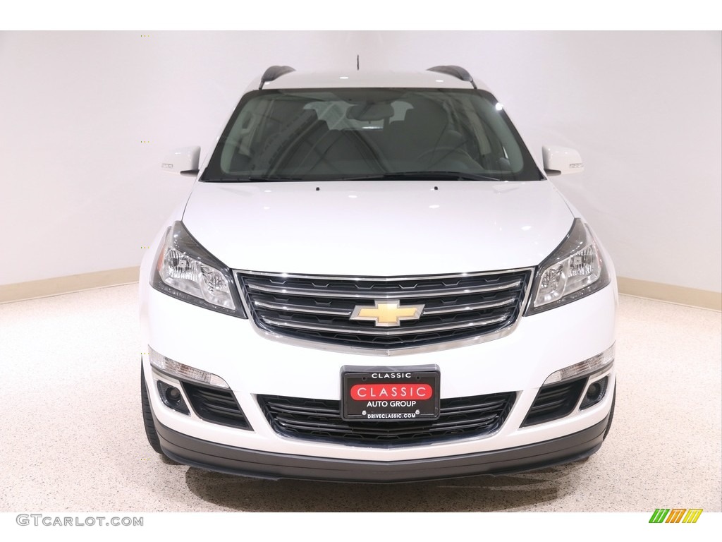 2017 Traverse LT - Summit White / Ebony photo #2