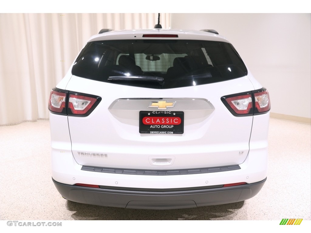 2017 Traverse LT - Summit White / Ebony photo #18