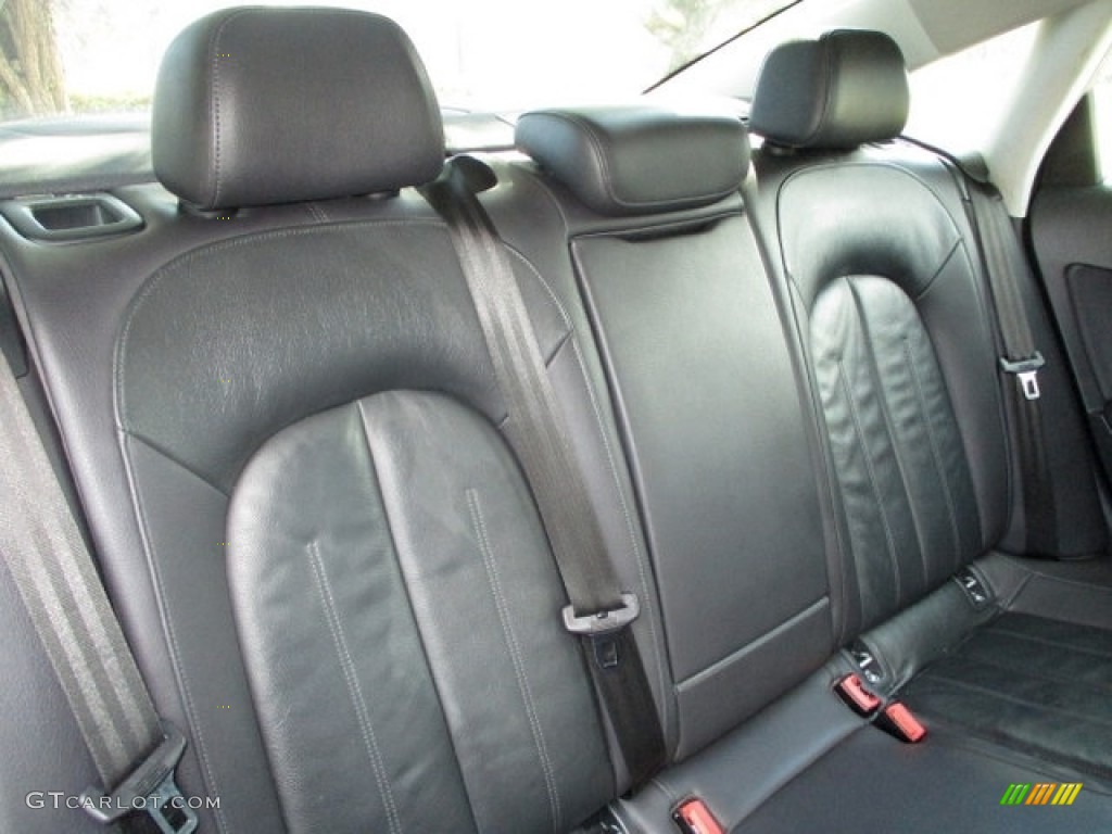 2012 A6 3.0T quattro Sedan - Ice Silver Metallic / Black photo #23