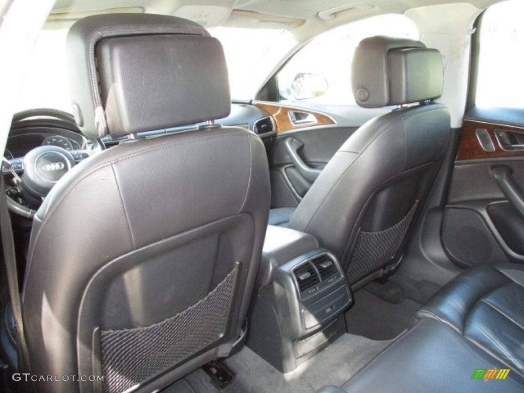 2012 A6 3.0T quattro Sedan - Ice Silver Metallic / Black photo #25