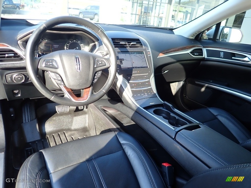 Ebony Interior 2016 Lincoln MKZ 3.7 AWD Photo #138943784