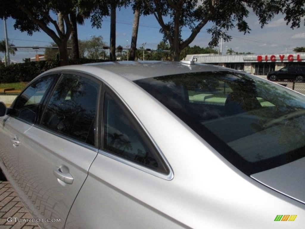 2012 A6 3.0T quattro Sedan - Ice Silver Metallic / Black photo #29
