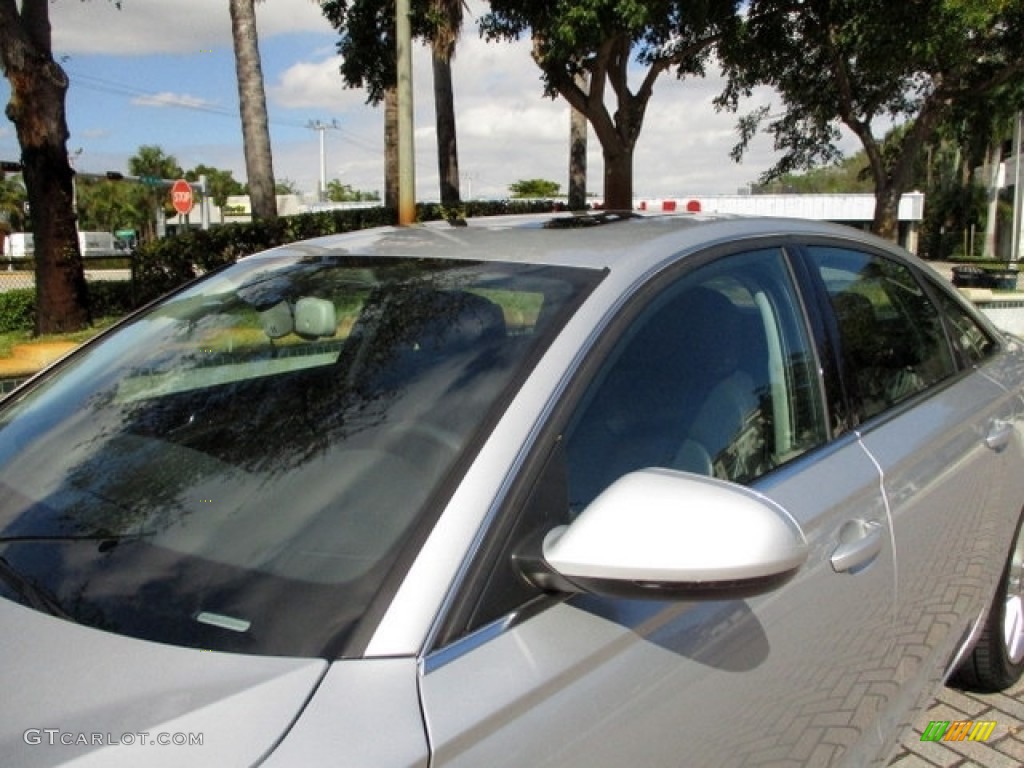 2012 A6 3.0T quattro Sedan - Ice Silver Metallic / Black photo #41