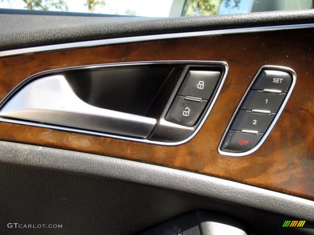 2012 A6 3.0T quattro Sedan - Ice Silver Metallic / Black photo #44