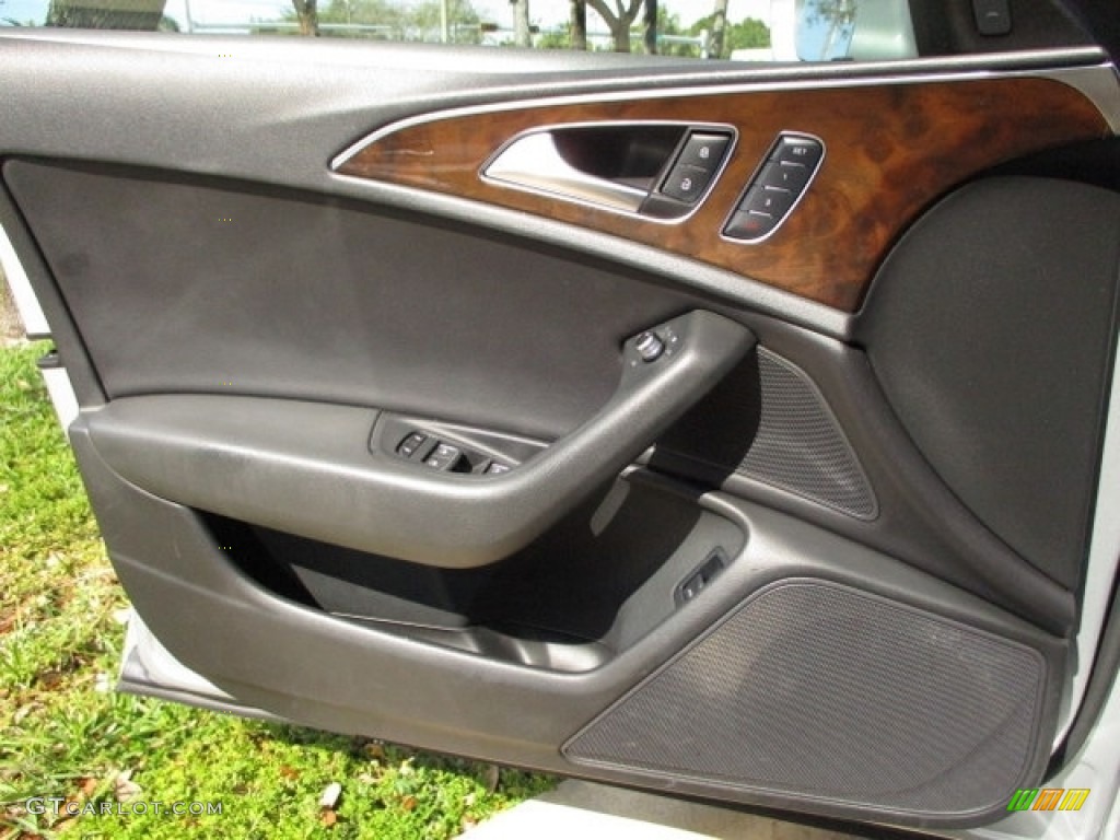 2012 A6 3.0T quattro Sedan - Ice Silver Metallic / Black photo #45
