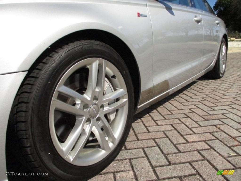 2012 A6 3.0T quattro Sedan - Ice Silver Metallic / Black photo #46