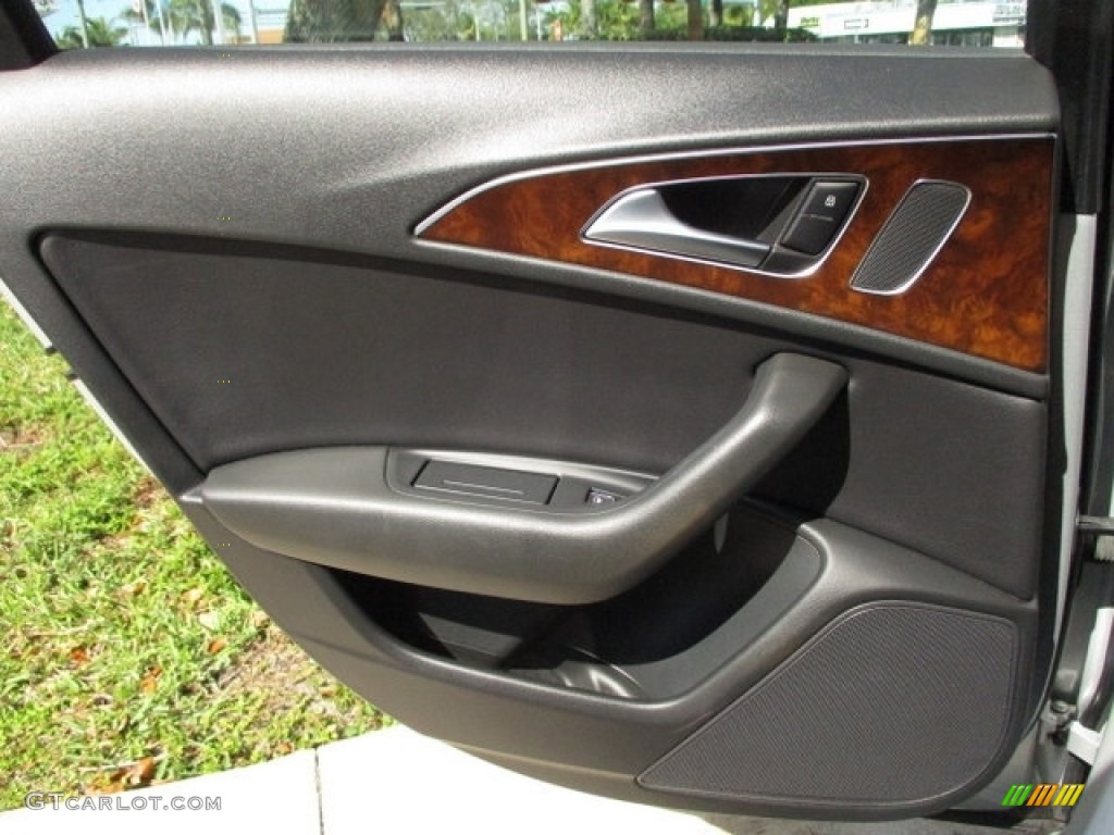2012 A6 3.0T quattro Sedan - Ice Silver Metallic / Black photo #61