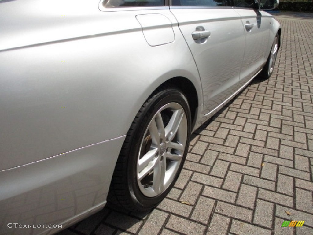 2012 A6 3.0T quattro Sedan - Ice Silver Metallic / Black photo #66