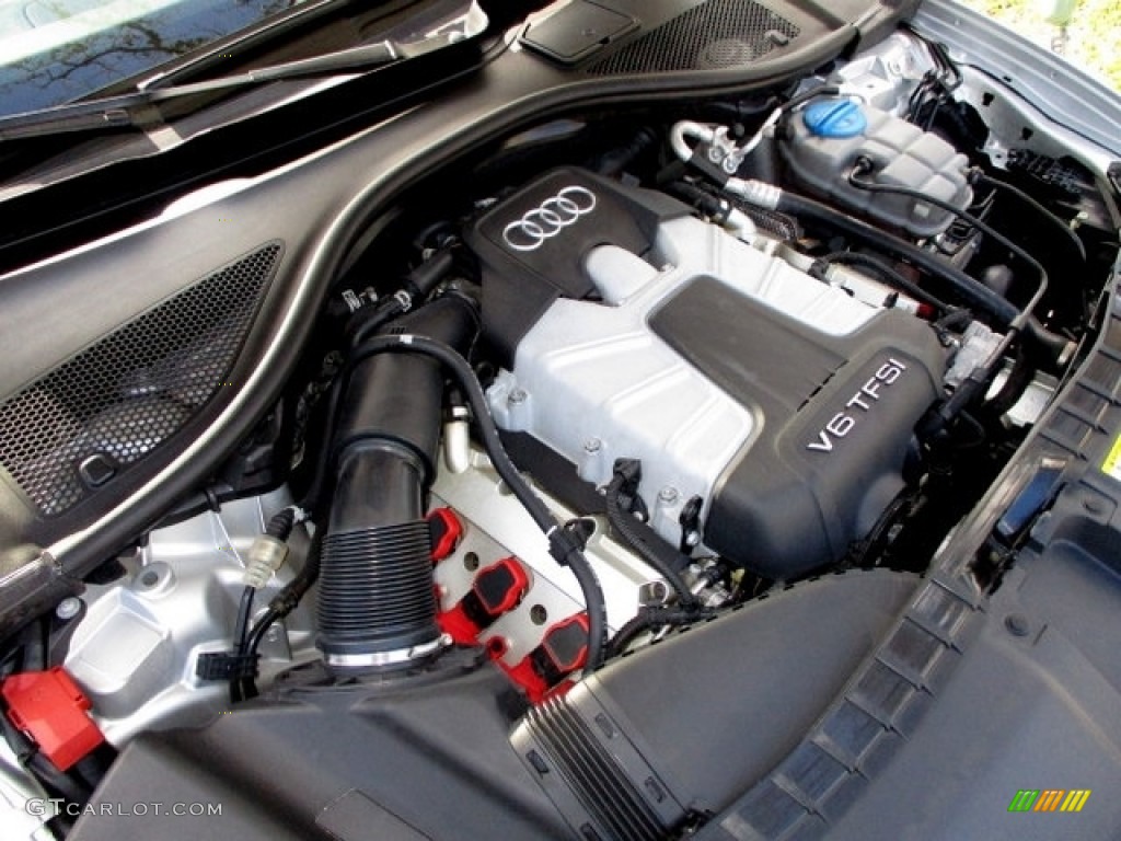 2012 A6 3.0T quattro Sedan - Ice Silver Metallic / Black photo #77