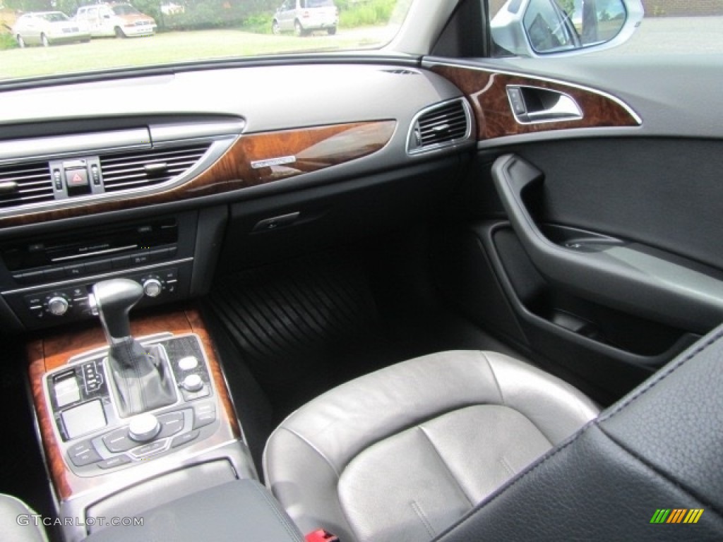 2014 A6 2.0T quattro Sedan - Ice Silver Metallic / Black photo #14