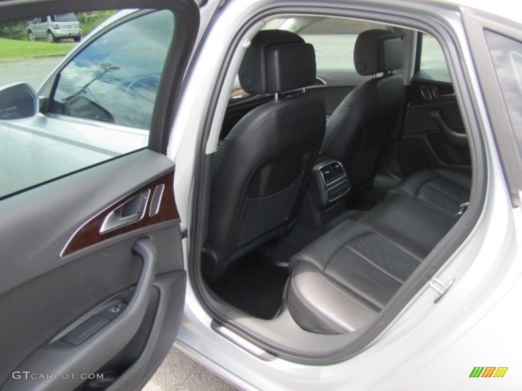 2014 A6 2.0T quattro Sedan - Ice Silver Metallic / Black photo #20