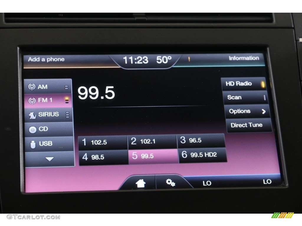 2015 Lincoln MKZ FWD Audio System Photos