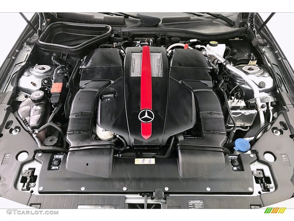 2017 SLC 43 AMG Roadster - Selenite Grey Metallic / Bengal Red/Black photo #9