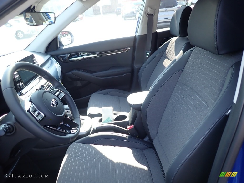Black Interior 2021 Kia Seltos S AWD Photo #138946154