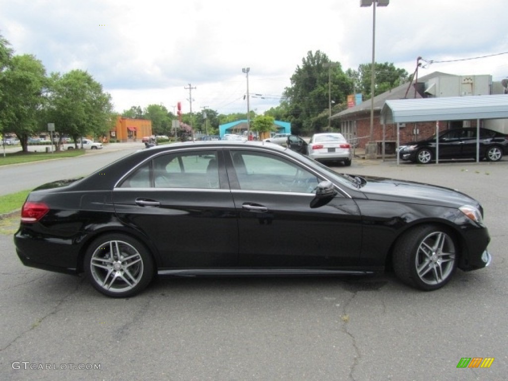 2014 E 350 4Matic Sport Sedan - Black / Black photo #11
