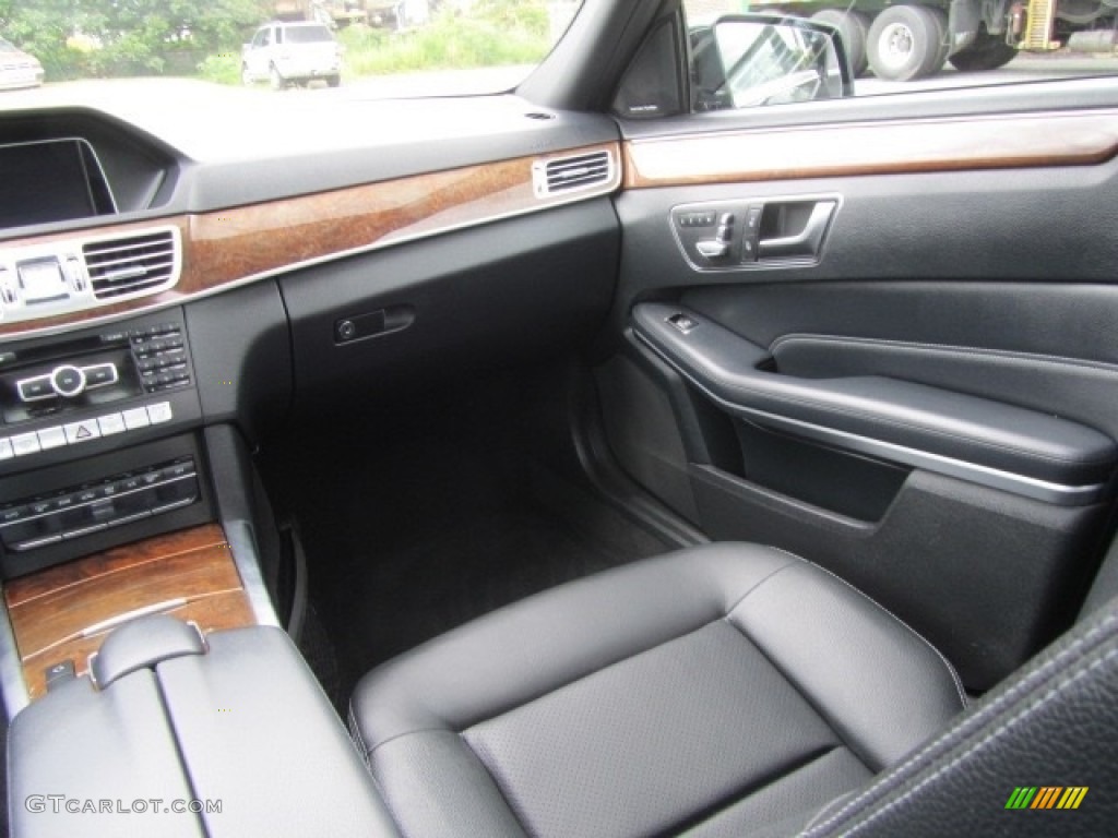 2014 E 350 4Matic Sport Sedan - Black / Black photo #14