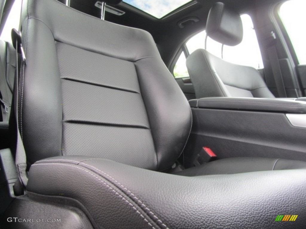 2014 E 350 4Matic Sport Sedan - Black / Black photo #23
