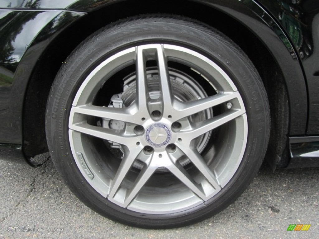 2014 E 350 4Matic Sport Sedan - Black / Black photo #27