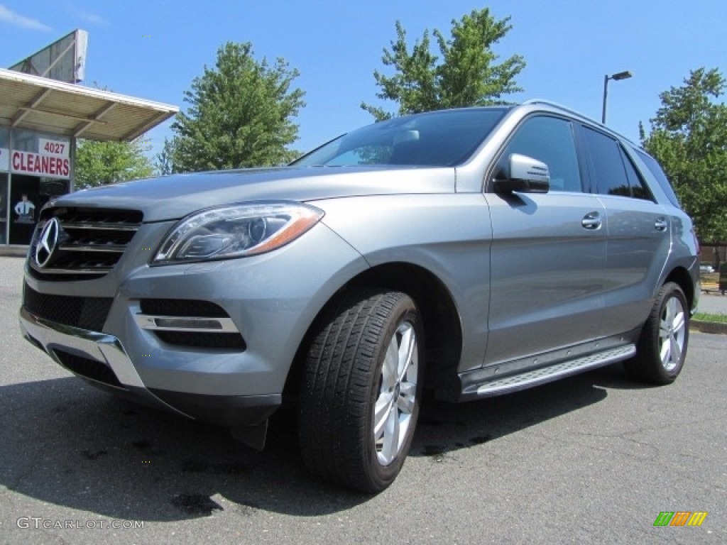 2013 ML 350 4Matic - Palladium Silver Metallic / Black photo #6
