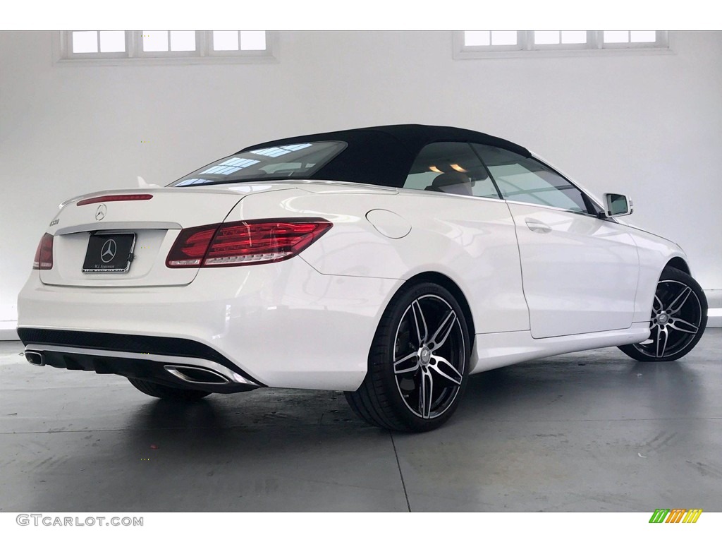2016 E 550 Cabriolet - Polar White / Natural Beige/Black photo #16