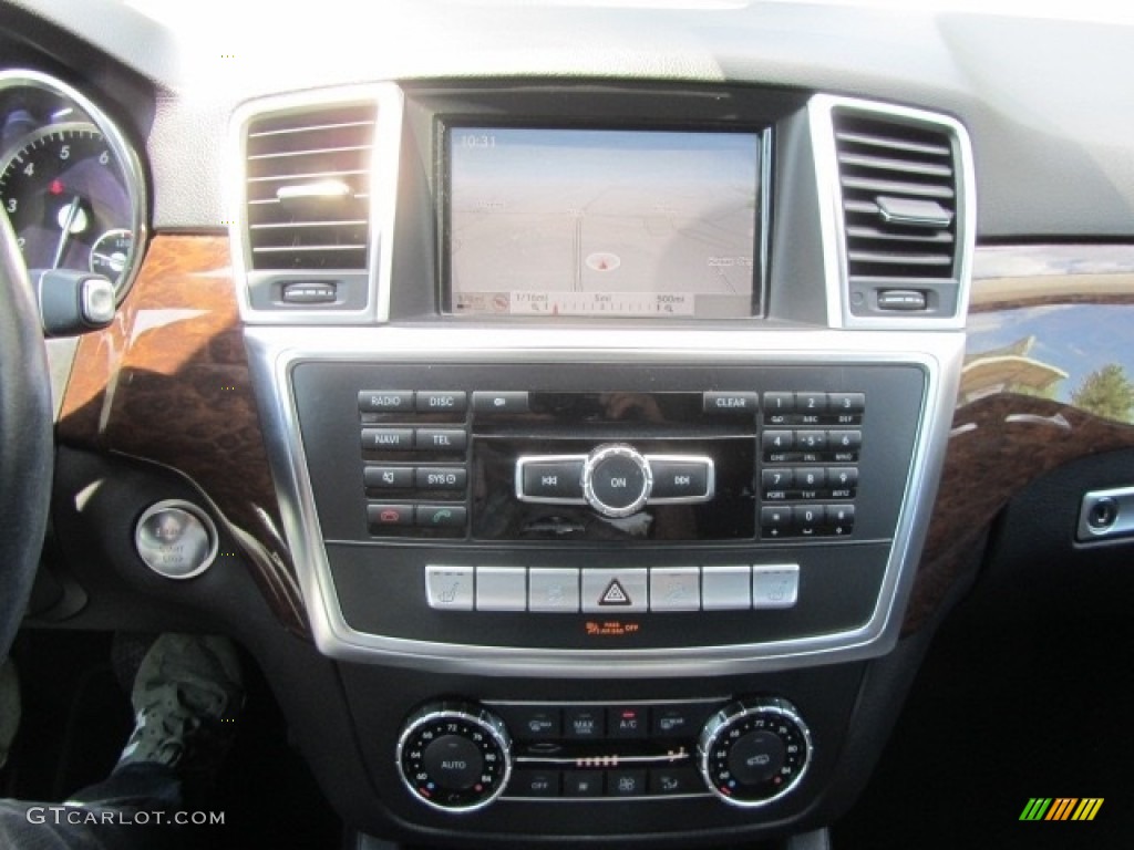 2013 ML 350 4Matic - Palladium Silver Metallic / Black photo #15