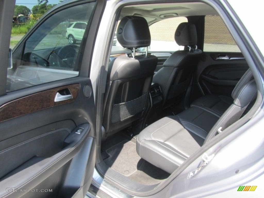 2013 ML 350 4Matic - Palladium Silver Metallic / Black photo #19
