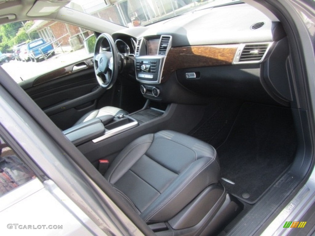 2013 ML 350 4Matic - Palladium Silver Metallic / Black photo #21
