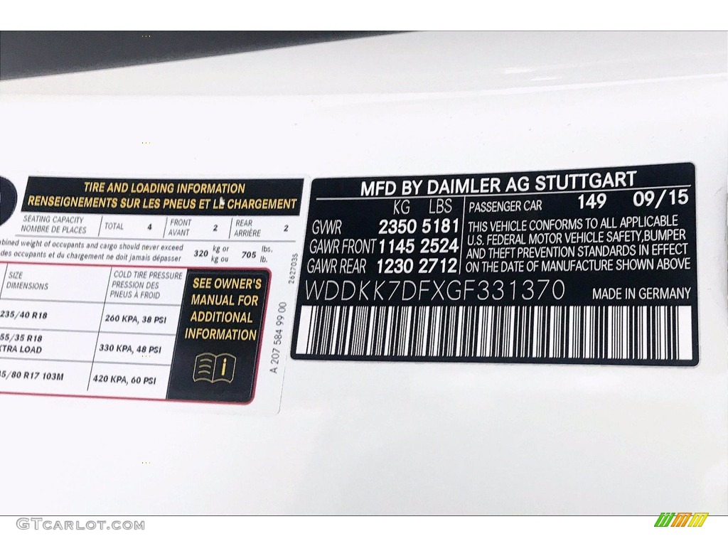 2016 E 550 Cabriolet - Polar White / Natural Beige/Black photo #24