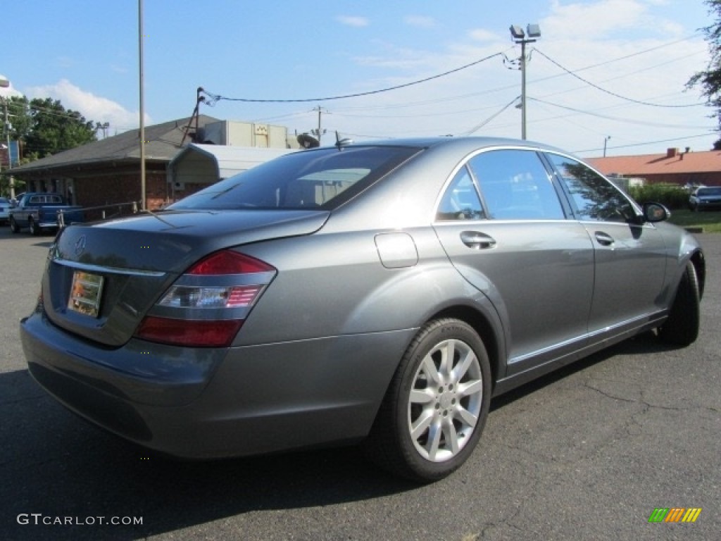 2008 S 550 Sedan - Flint Grey Metallic / Grey/Dark Grey photo #10
