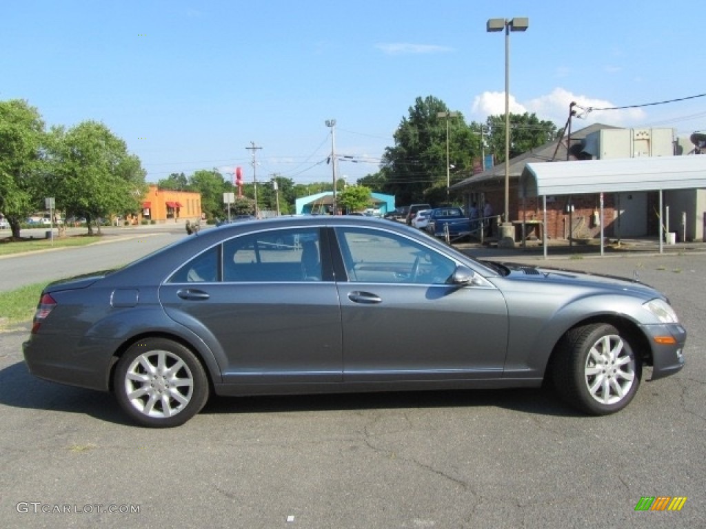 2008 S 550 Sedan - Flint Grey Metallic / Grey/Dark Grey photo #11