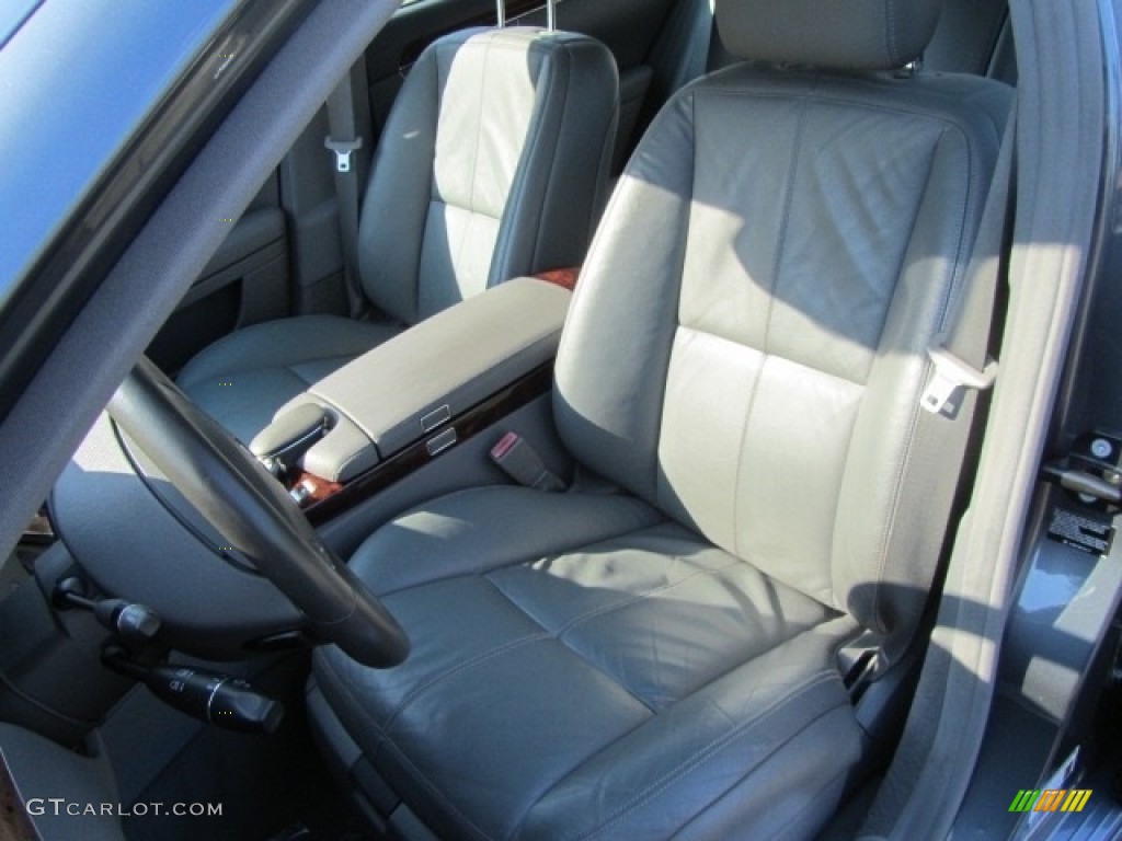 2008 S 550 Sedan - Flint Grey Metallic / Grey/Dark Grey photo #18