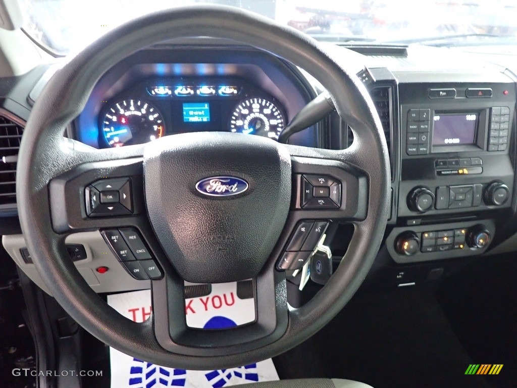 2016 F150 XL Regular Cab 4x4 - Shadow Black / Medium Earth Gray photo #24